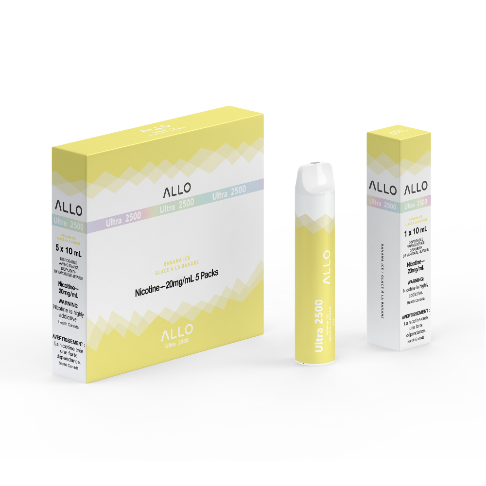 Allo Ultra 2500 Disposable Vape - 2500 Puffs - 10mL