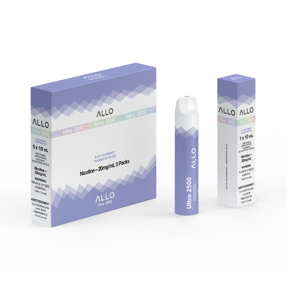 Allo Ultra 2500 Disposable Vape - 2500 Puffs - 10mL