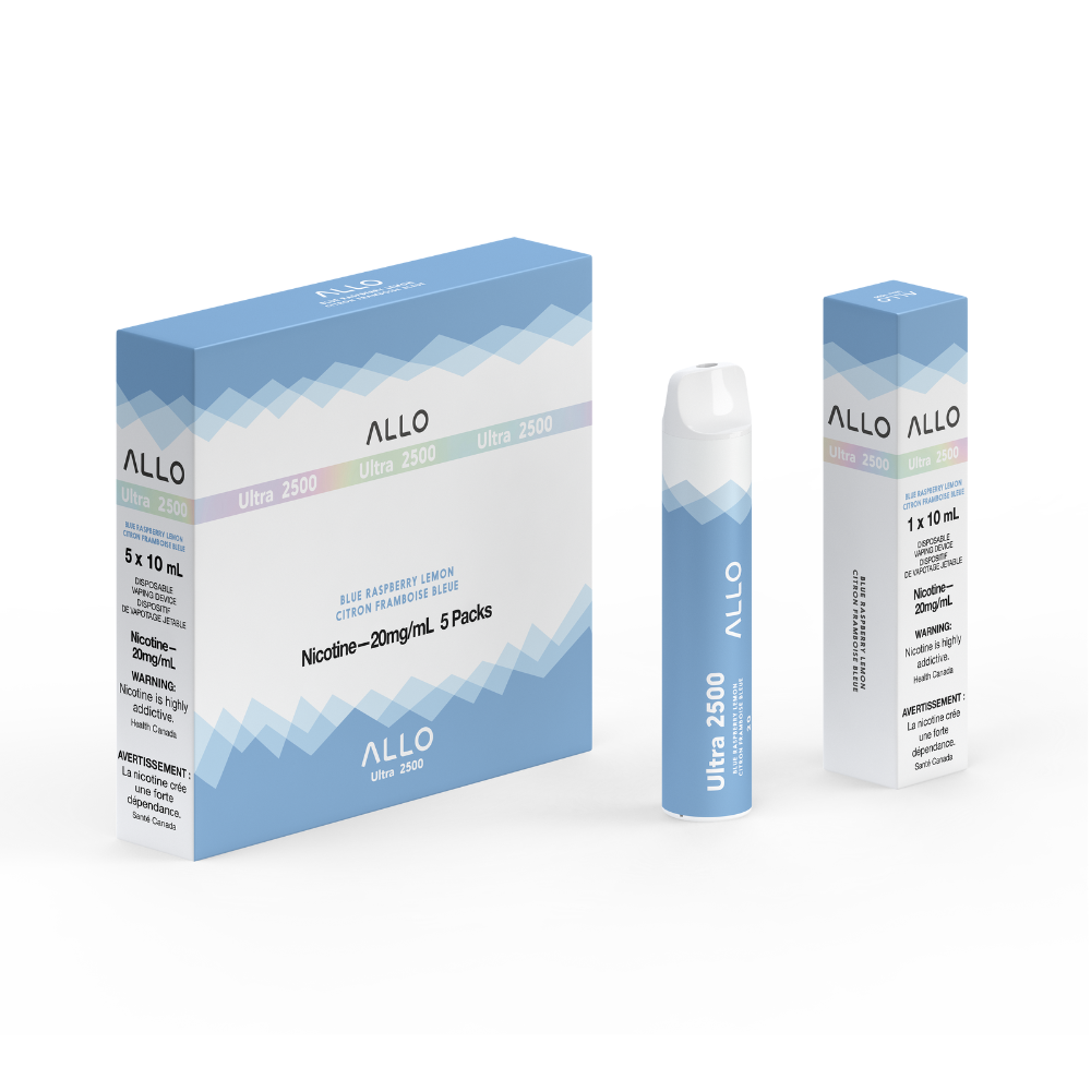 Allo Ultra 2500 Disposable Vape - 2500 Puffs - 10mL