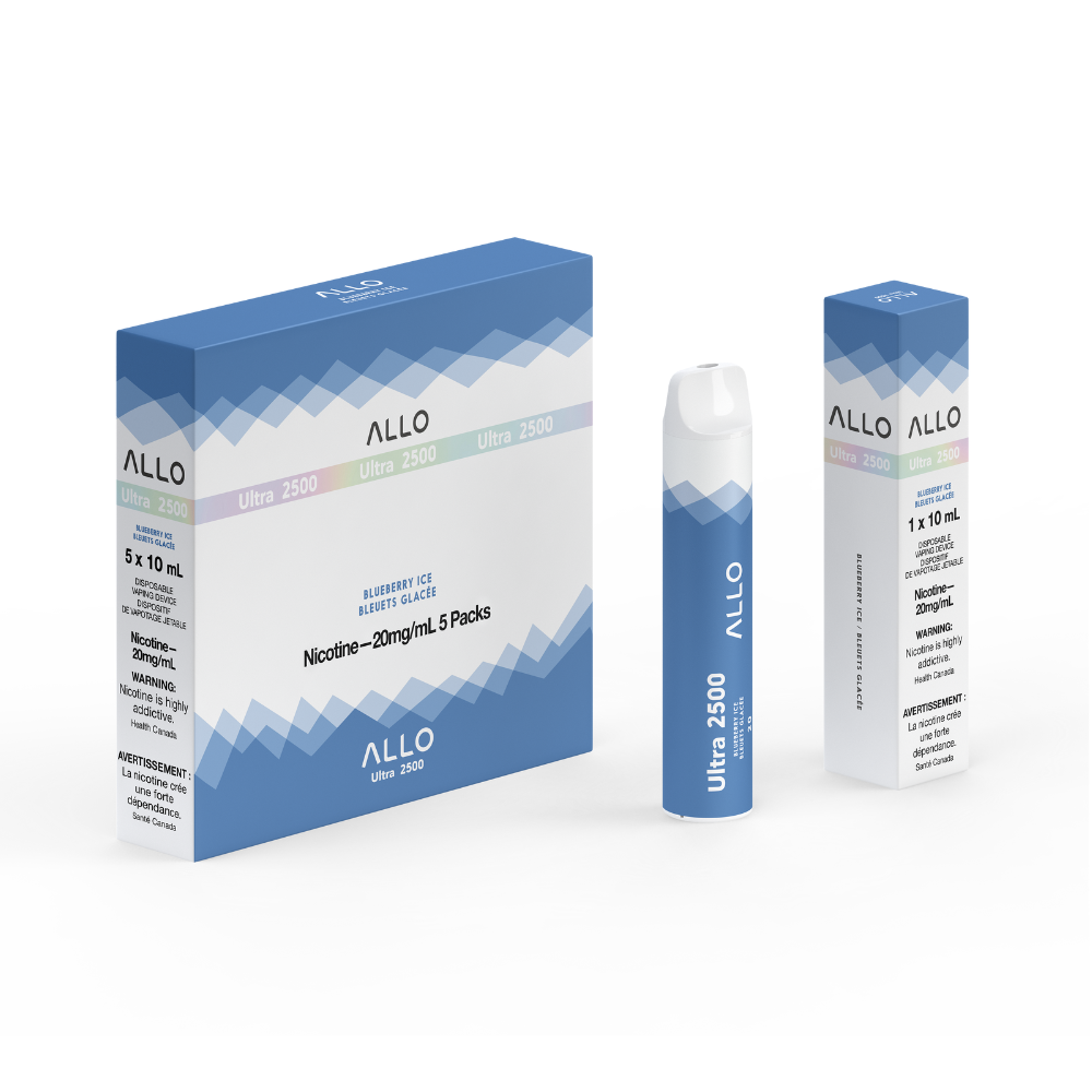 Allo Ultra 2500 Disposable Vape - 2500 Puffs - 10mL