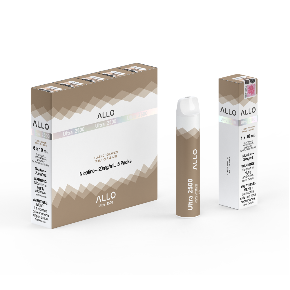 Allo Ultra 2500 Disposable Vape - 2500 Puffs - 10mL