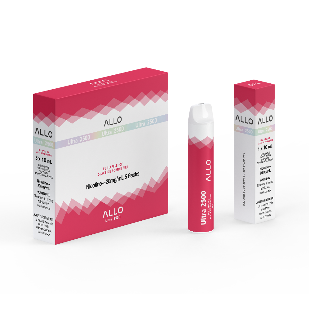 Allo Ultra 2500 Disposable Vape - 2500 Puffs - 10mL