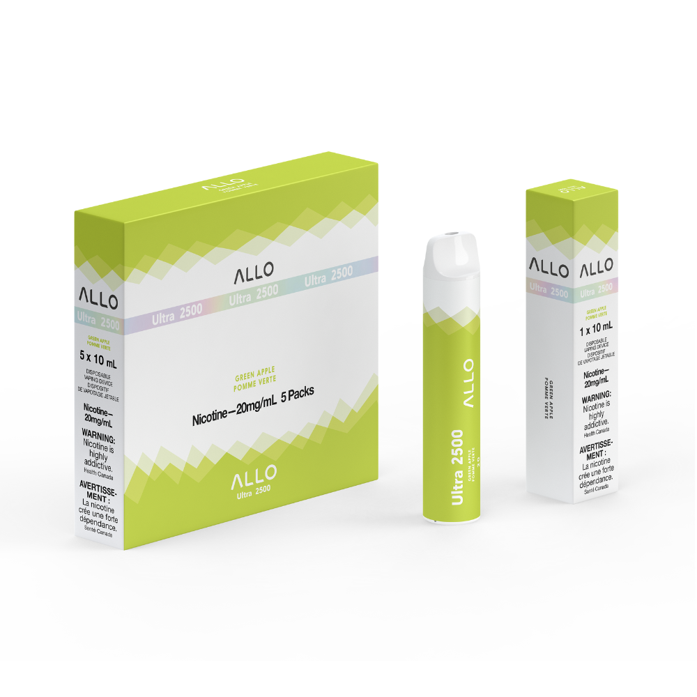 Allo Ultra 2500 Disposable Vape - 2500 Puffs - 10mL