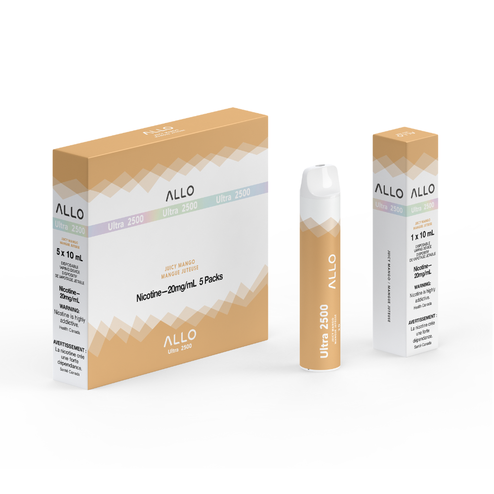 Allo Ultra 2500 Disposable Vape - 2500 Puffs - 10mL