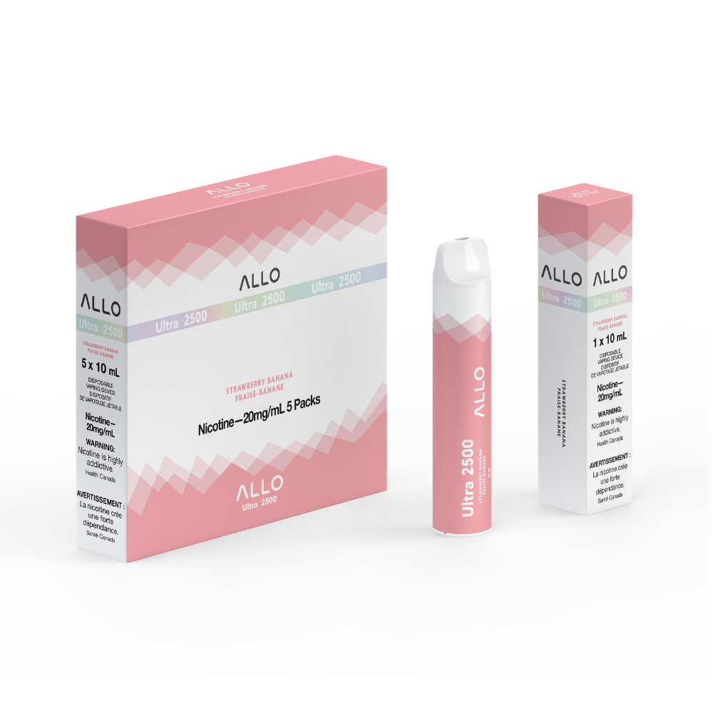 Allo Ultra 2500 Disposable Vape - 2500 Puffs - 10mL
