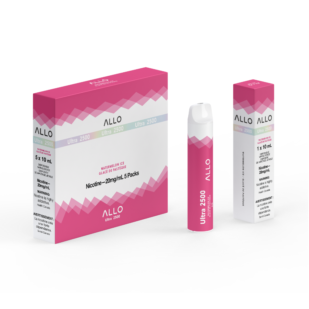 Allo Ultra 2500 Disposable Vape - 2500 Puffs - 10mL