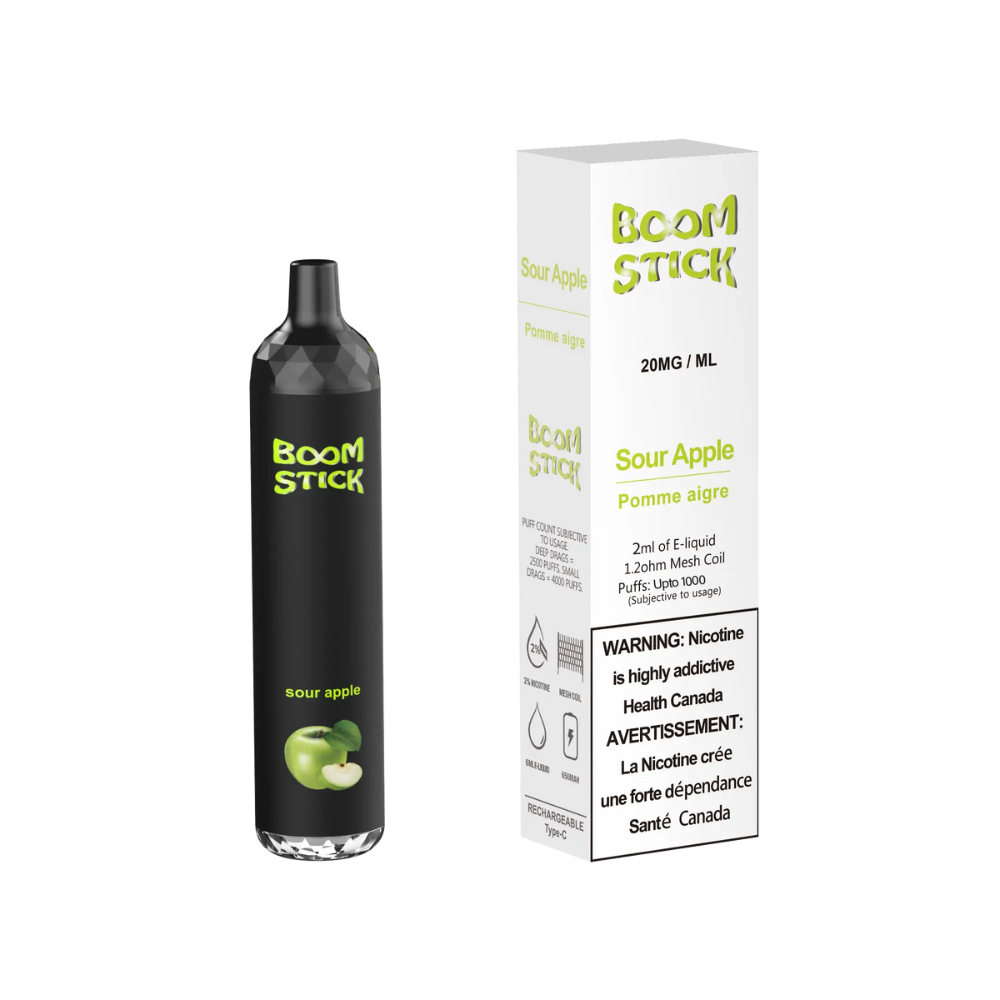 Boomstick Disposable Vape - 1K Puffs - 2ml