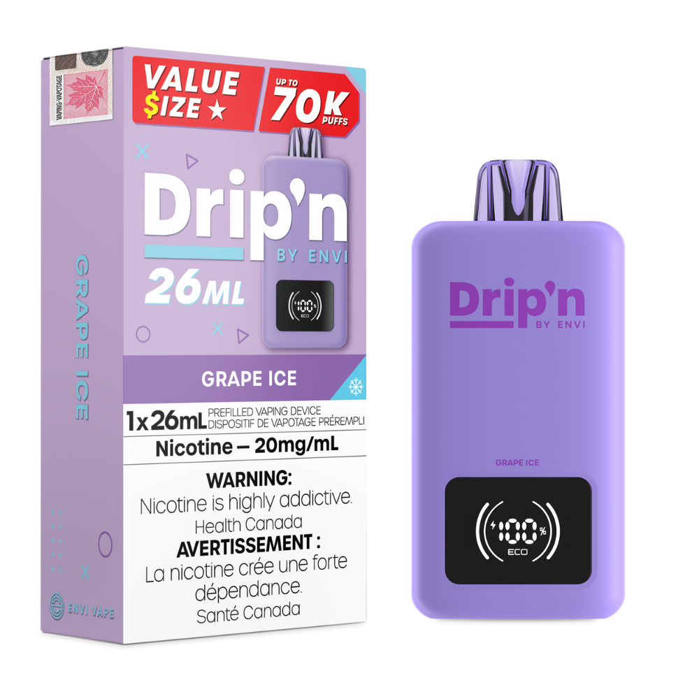Dripn by Envi 70k Disposable Vape - 70K Puffs - 26ml