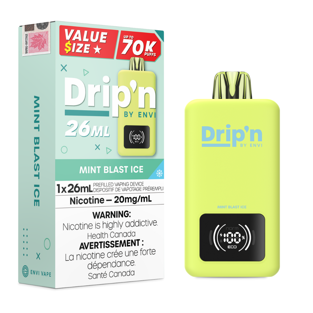 Dripn by Envi 70k Disposable Vape - 70K Puffs - 26ml