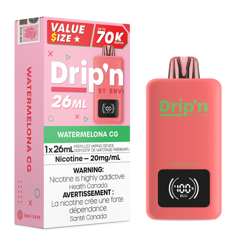 Dripn by Envi 70k Disposable Vape - 70K Puffs - 26ml