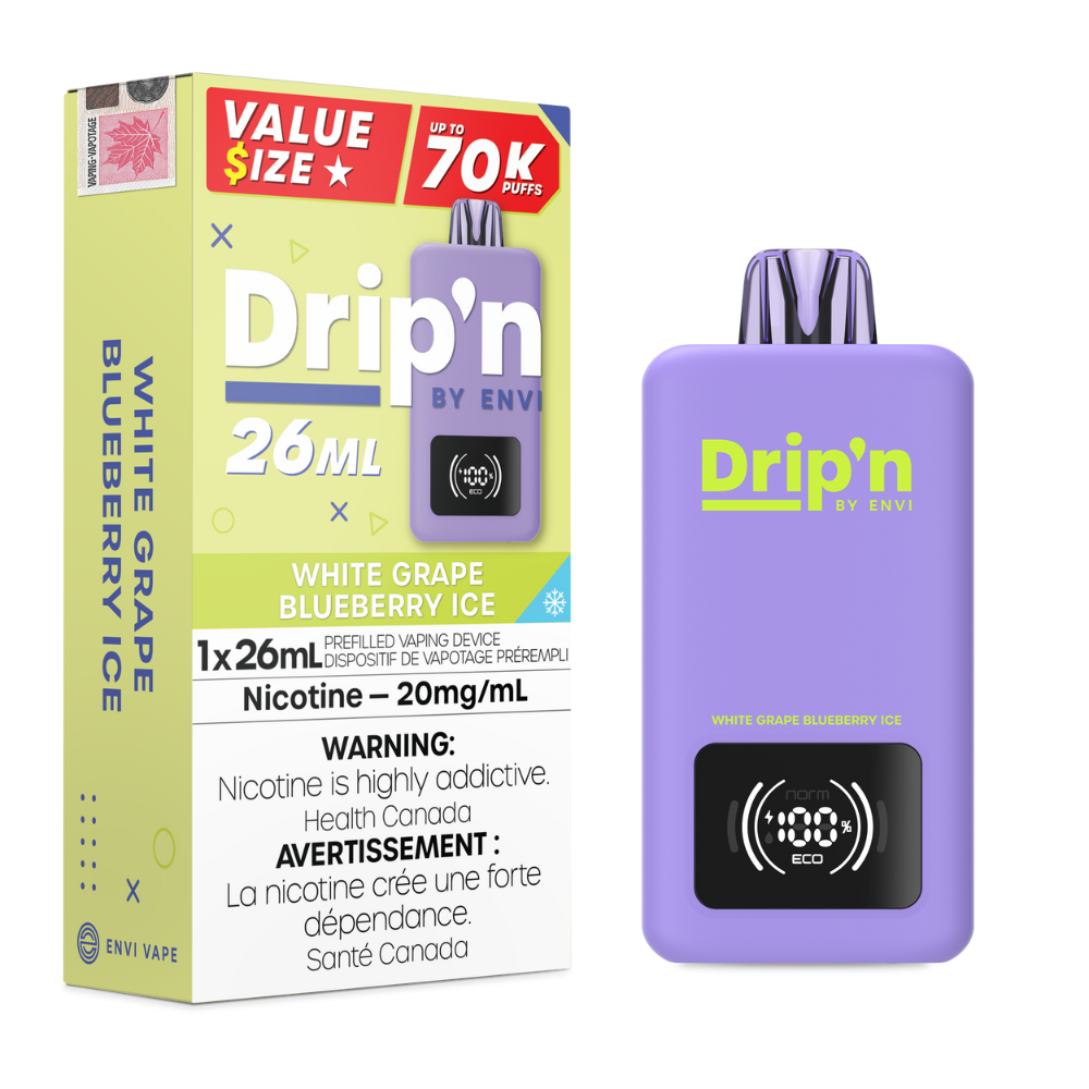 Dripn by Envi 70k Disposable Vape - 70K Puffs - 26ml