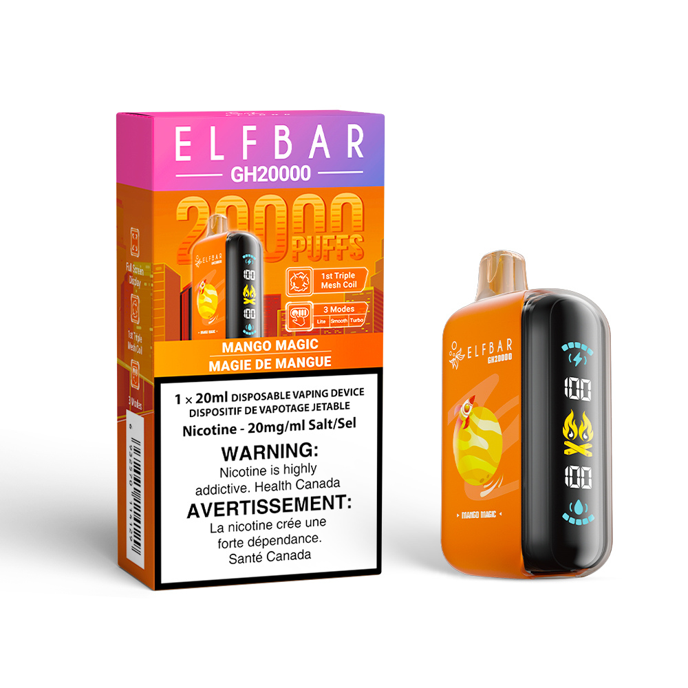 Elfbar GH20K Disposable Vape - 20000 Puffs - 20ml