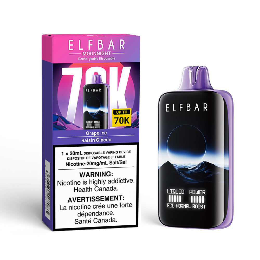 Elfbar MoonNight 70k Disposable Vape - 70K Puffs - 20ml