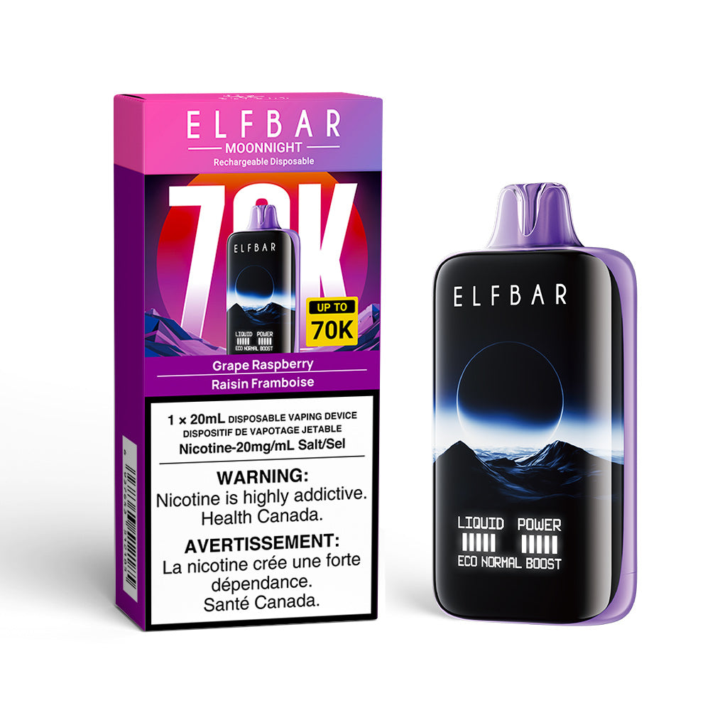 Elfbar MoonNight 70k Disposable Vape - 70K Puffs - 20ml