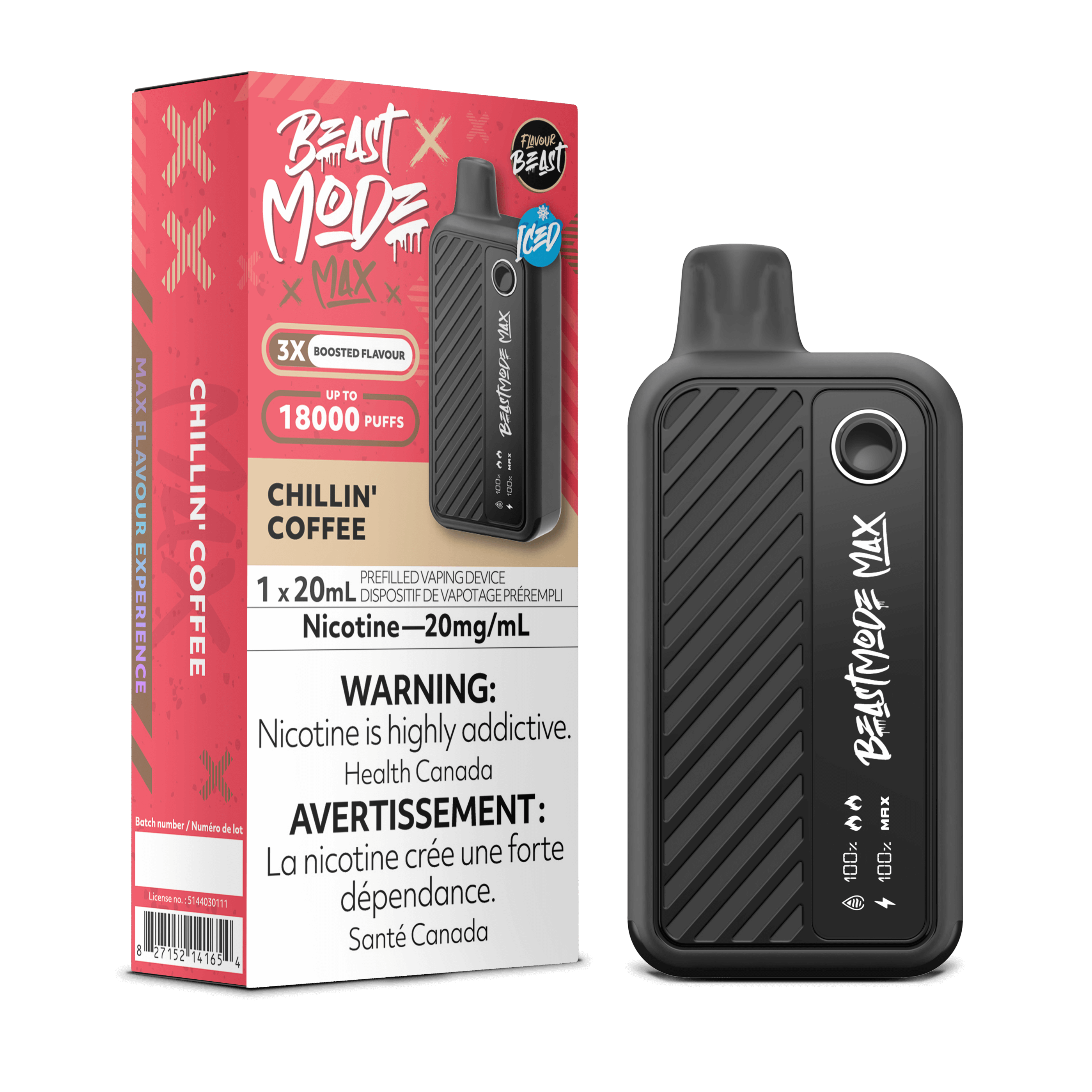 Flavour Beast Beast Mode Max Disposable Vape - 18K Puffs - 20ml