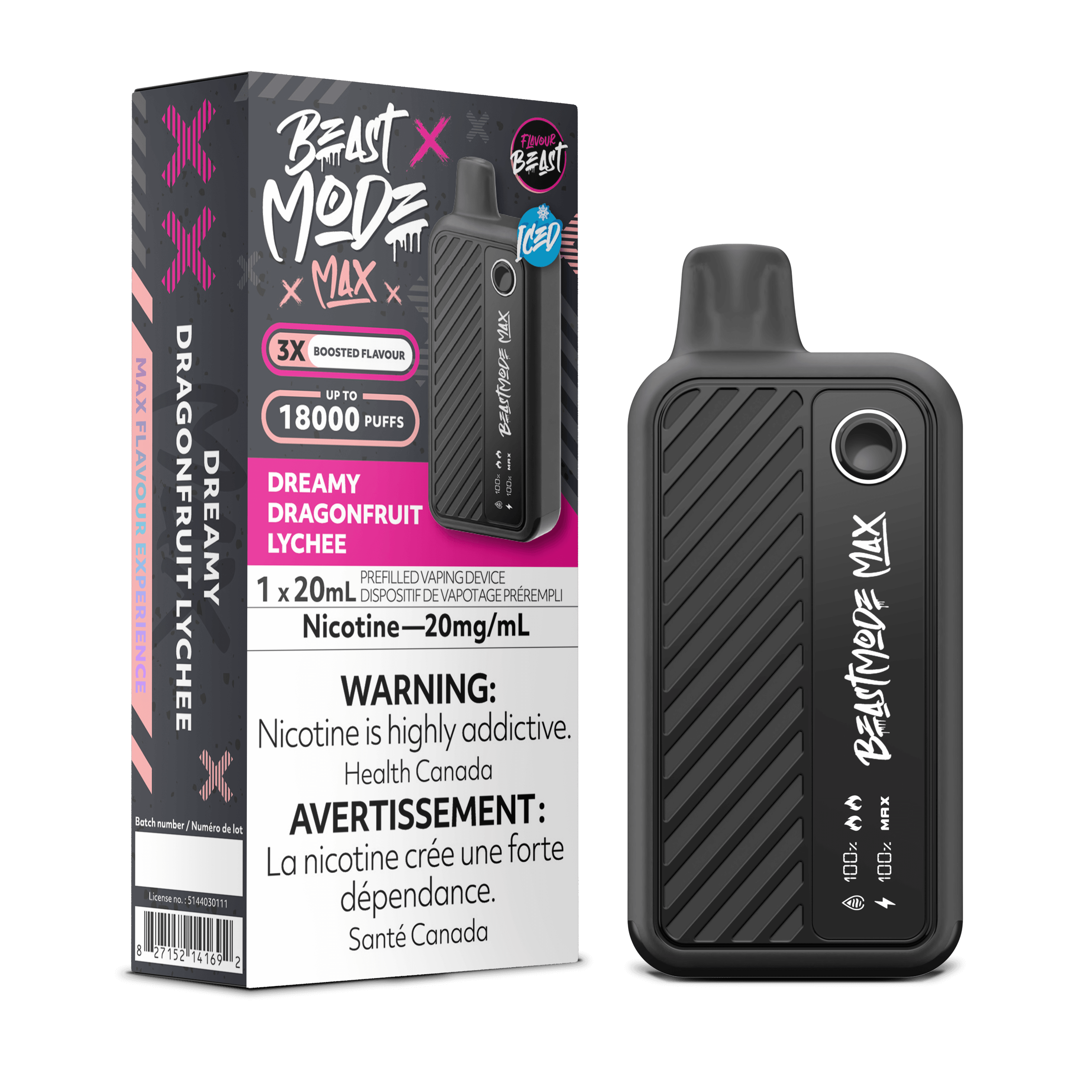 Flavour Beast Beast Mode Max Disposable Vape - 18K Puffs - 20ml