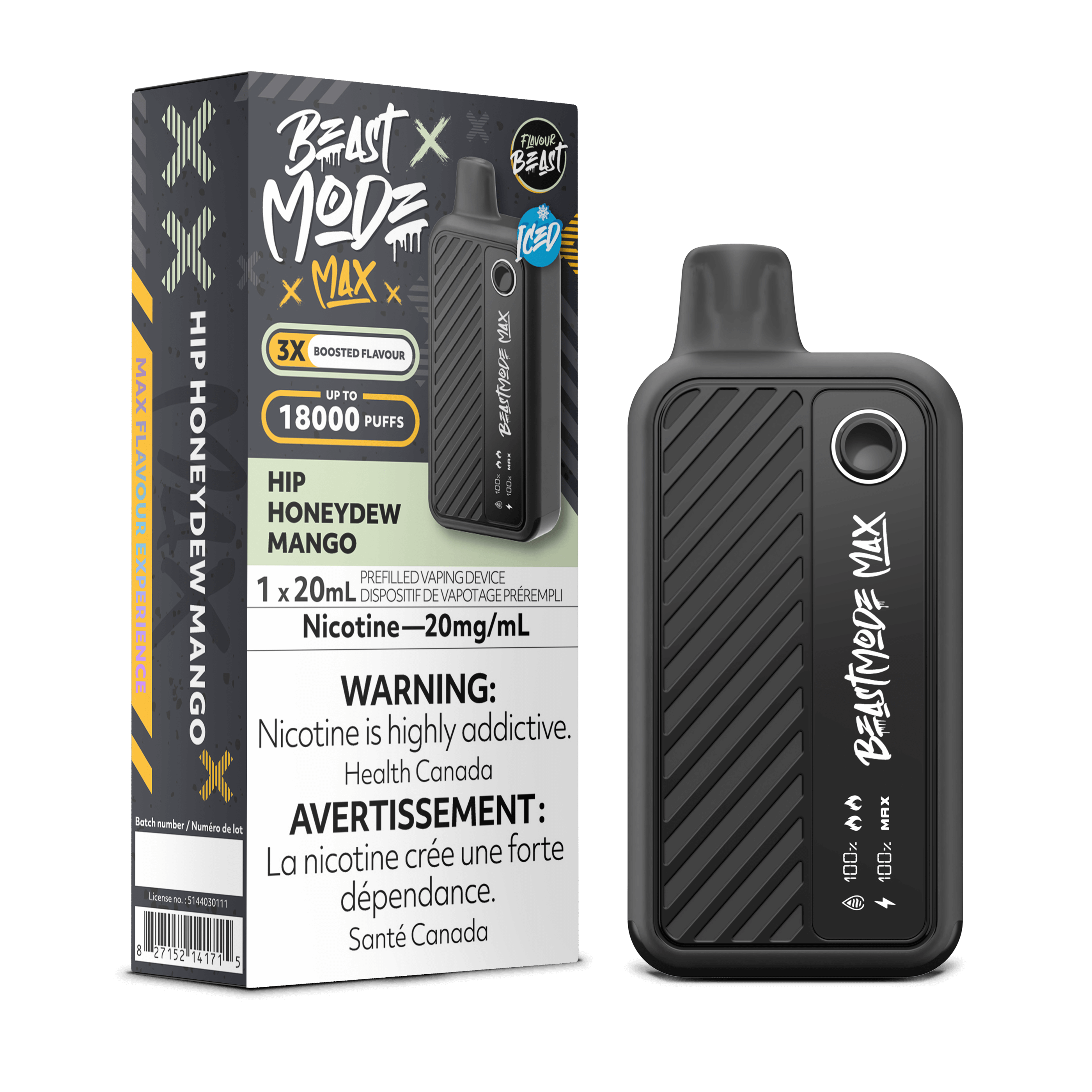 Flavour Beast Beast Mode Max Disposable Vape - 18K Puffs - 20ml
