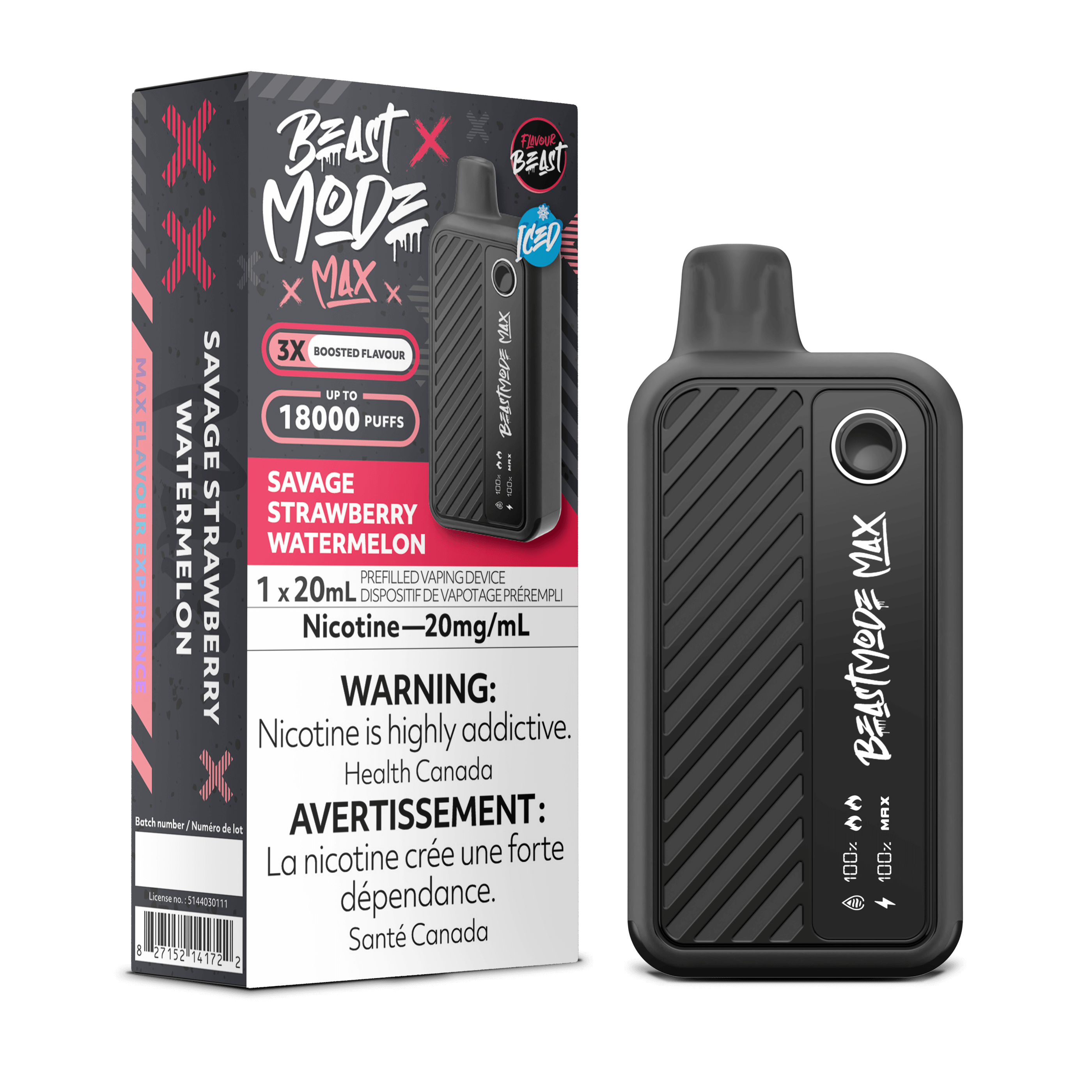 Flavour Beast Beast Mode Max Disposable Vape - 18K Puffs - 20ml