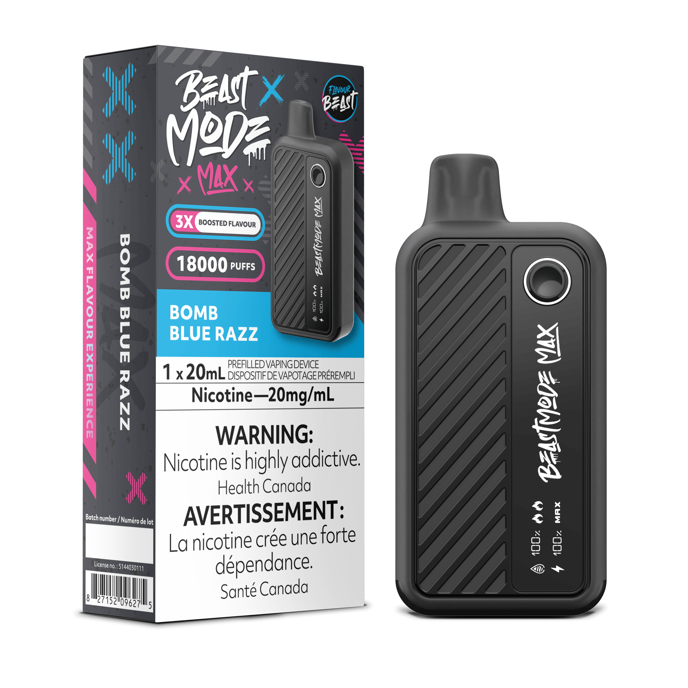 Flavour Beast Beast Mode Max Disposable Vape - 18K Puffs - 20ml