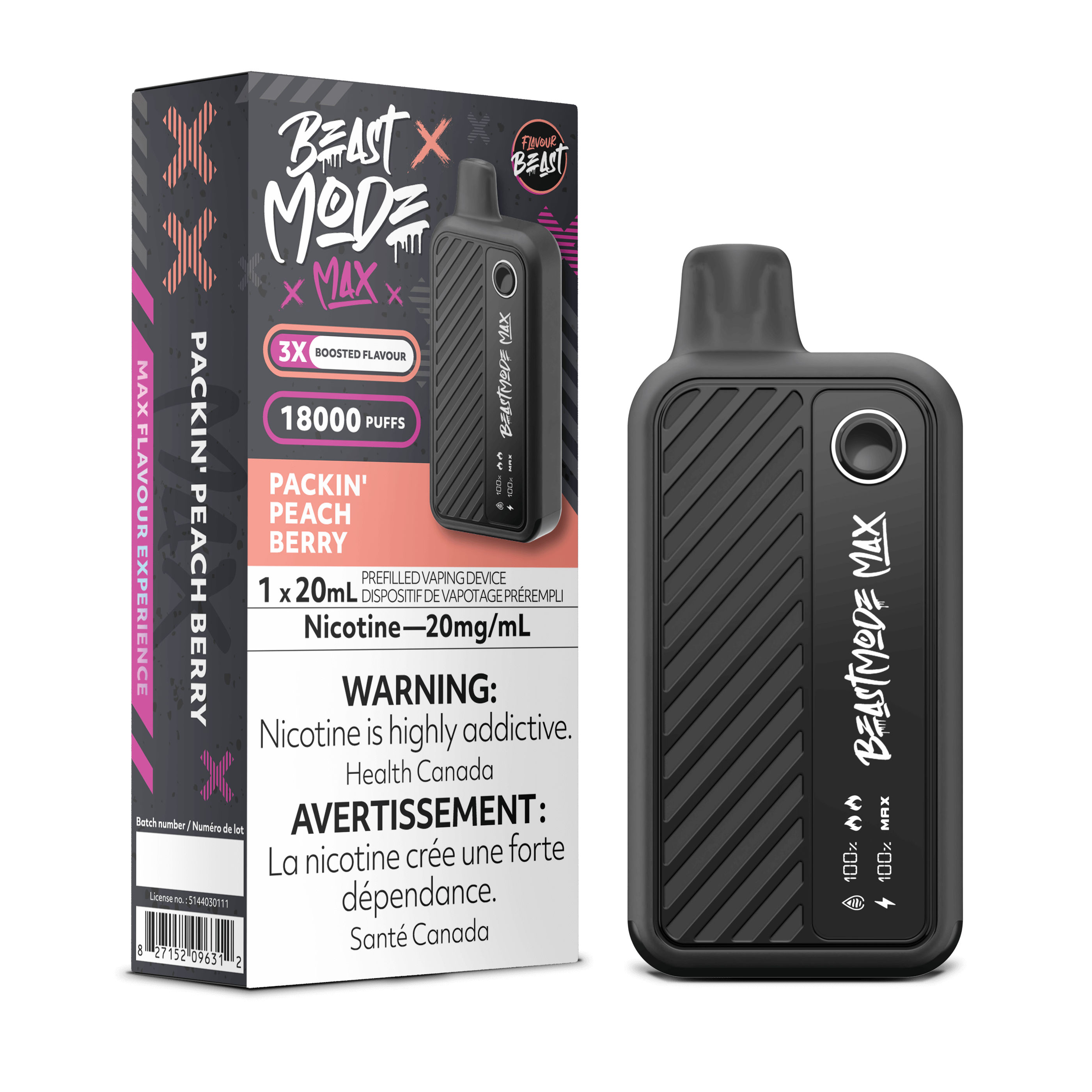 Flavour Beast Beast Mode Max Disposable Vape - 18K Puffs - 20ml