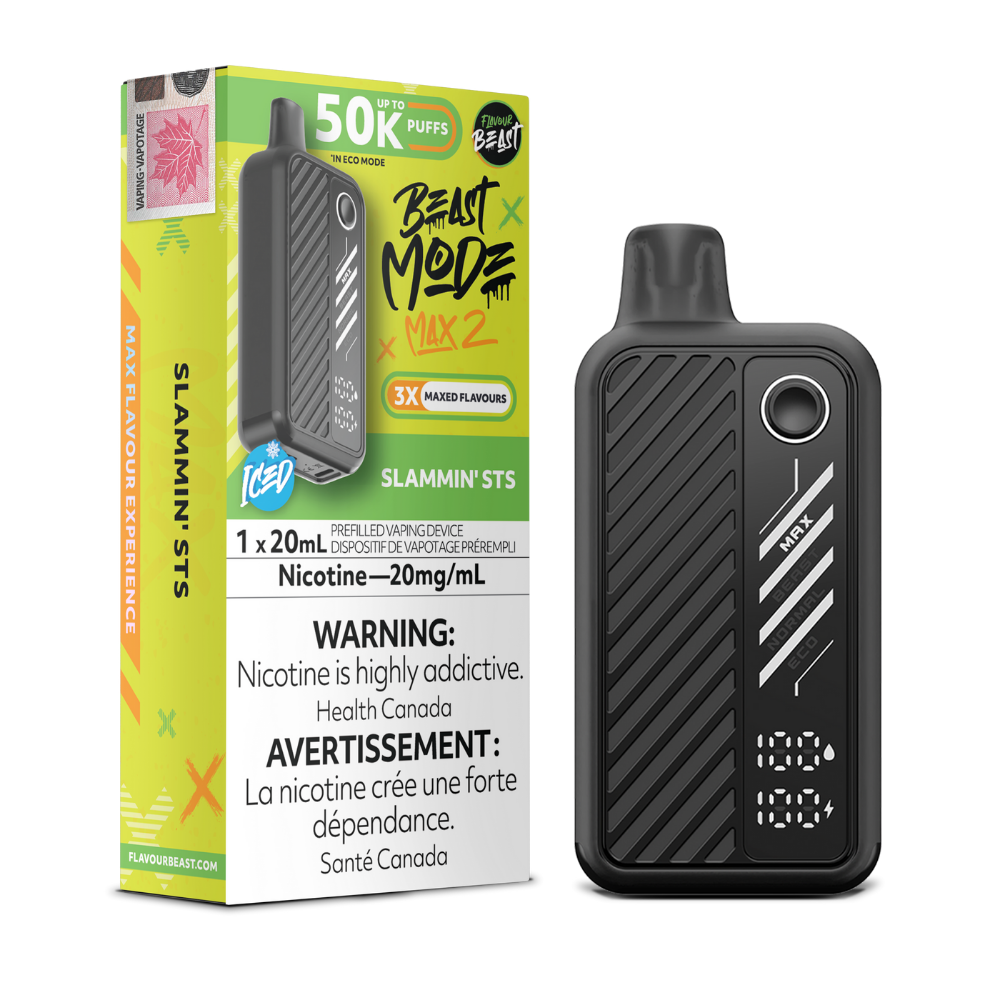 Flavour Beast Beast Mode Max 2 Disposable Vape - 50K Puffs - 20ml