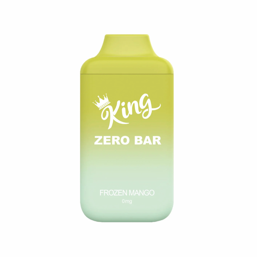 King-Zero Bar Nicotine Free Disposable Vape - 6000 Puffs - 10mL