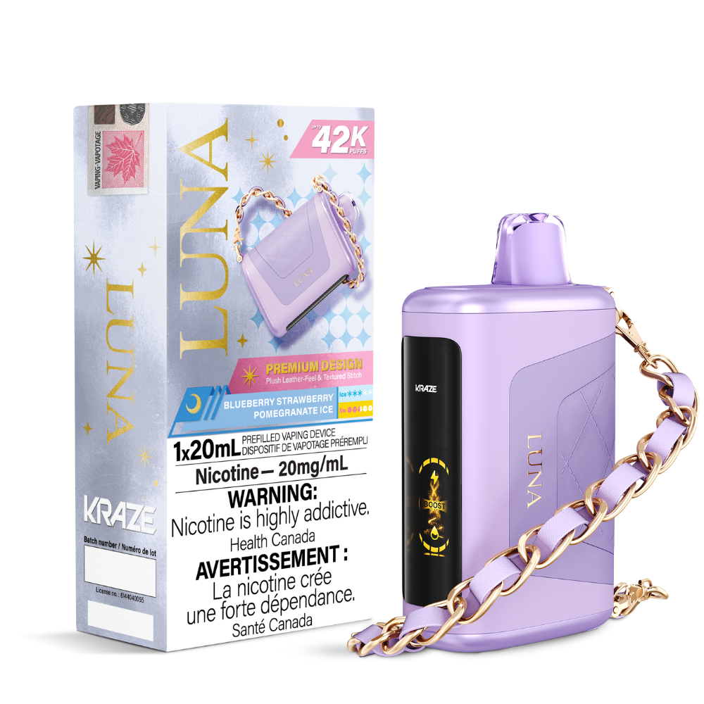 Kraze Luna Disposable Vape - 42k Puffs - 20ml