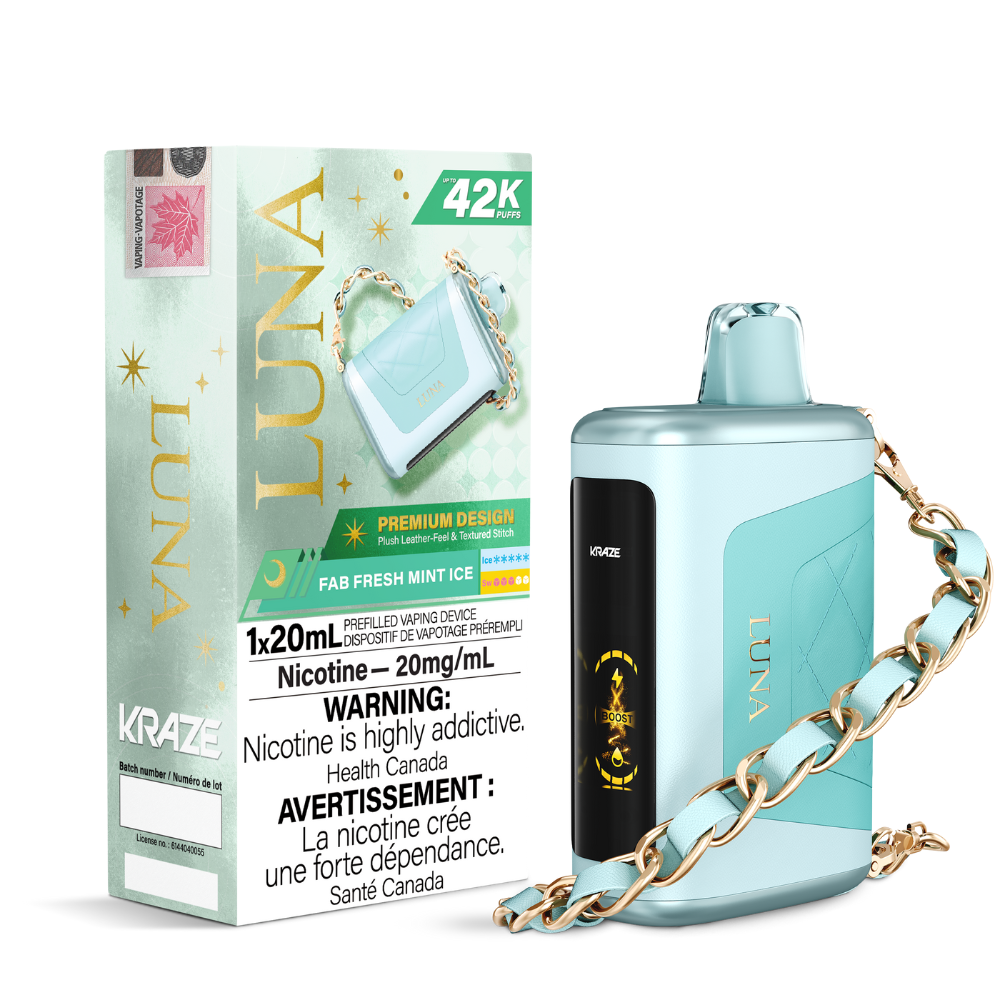 Kraze Luna Disposable Vape - 42k Puffs - 20ml