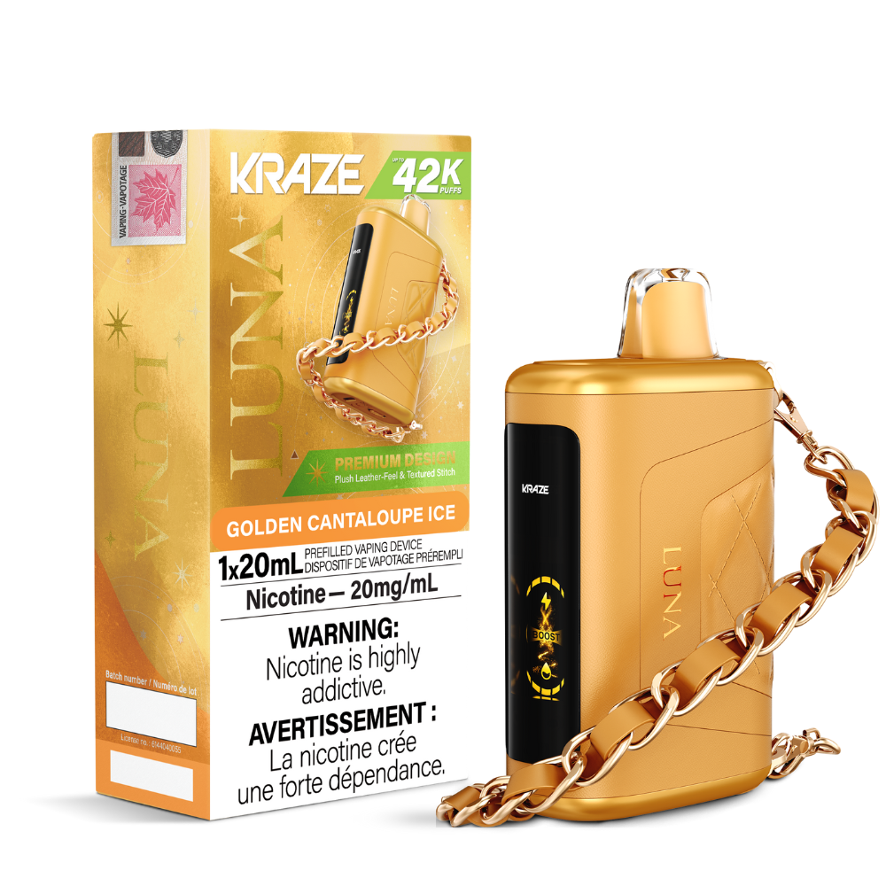 Kraze Luna Disposable Vape - 42k Puffs - 20ml