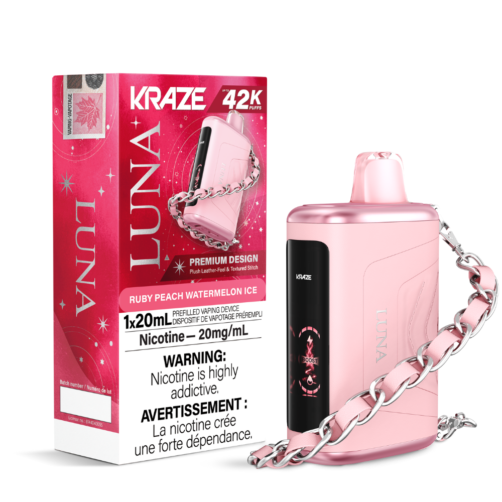 Kraze Luna Disposable Vape - 42k Puffs - 20ml