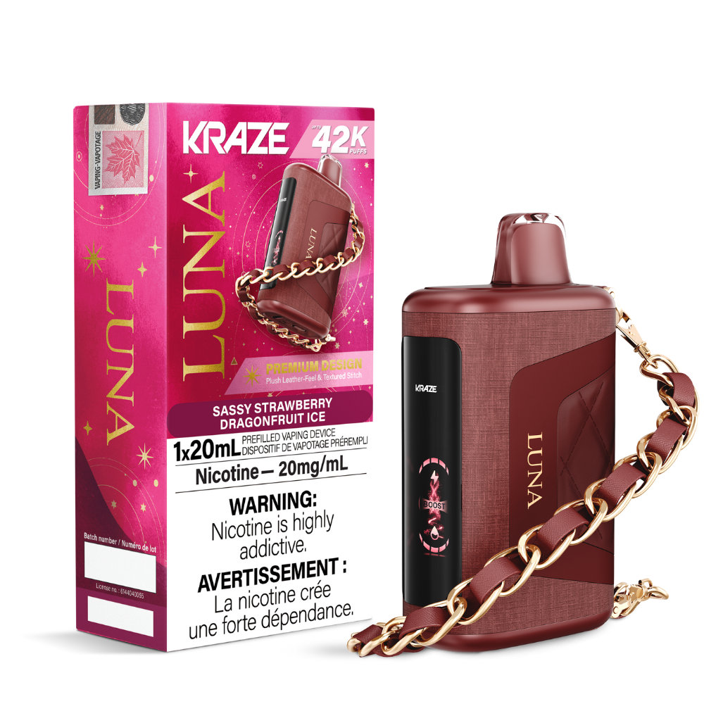 Kraze Luna Disposable Vape - 42k Puffs - 20ml