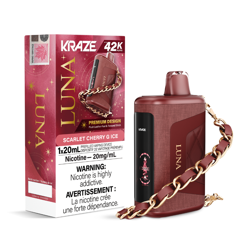 Kraze Luna Disposable Vape - 42k Puffs - 20ml