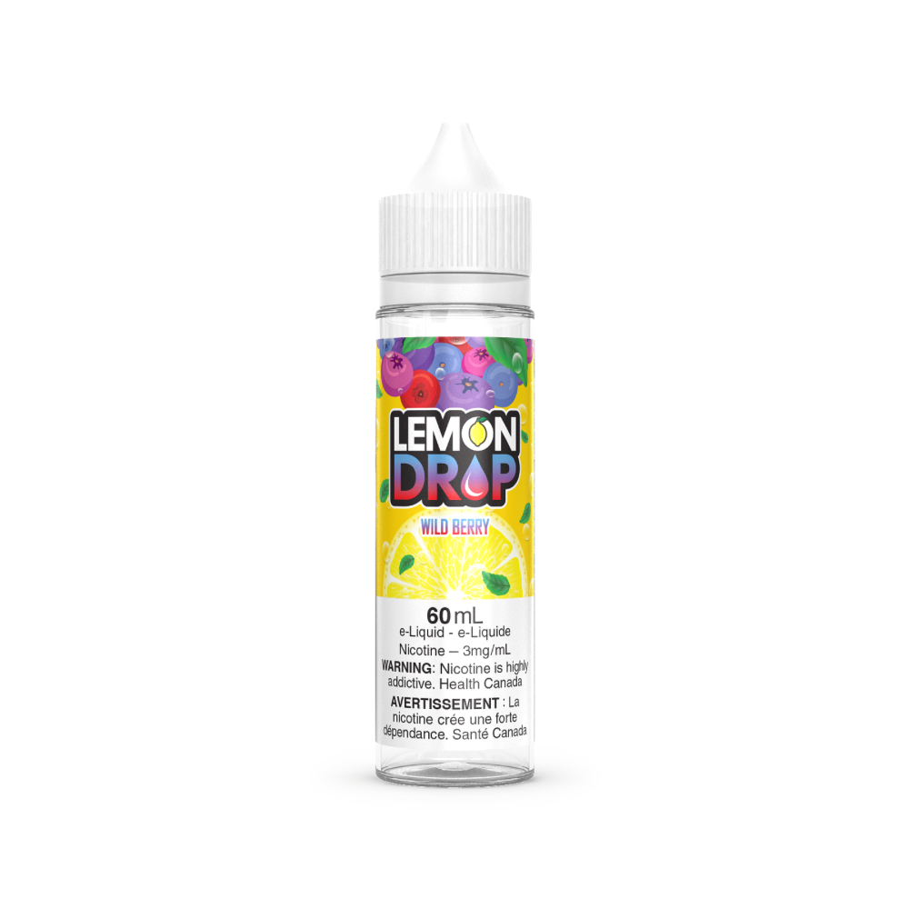 Lemon Drop Vape Juice Freebase 60mL