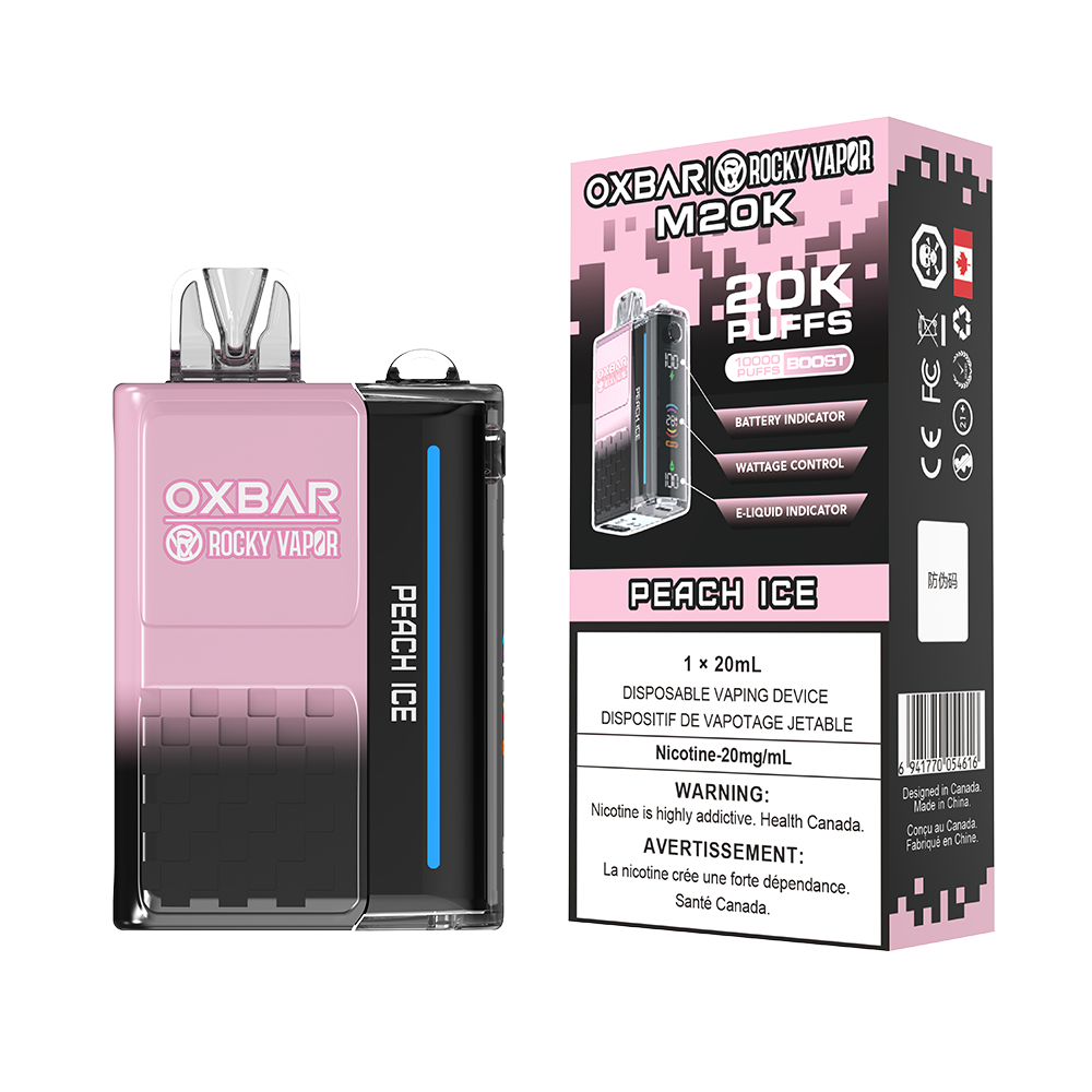 Oxbar Rocky Vapor M20K Disposable Vape - 20K Puffs - 20mL