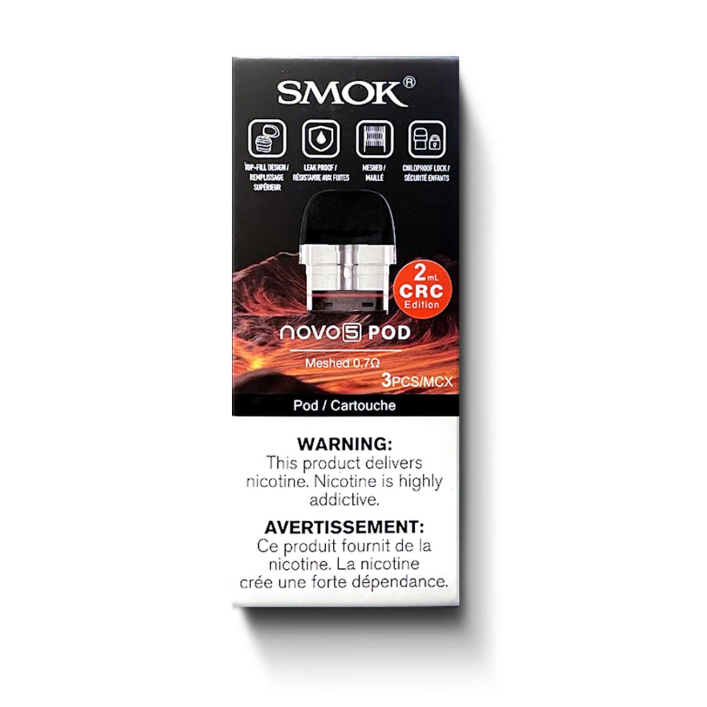 SMOK Novo 5 Replacement Pod (3 Pack) [CRC]