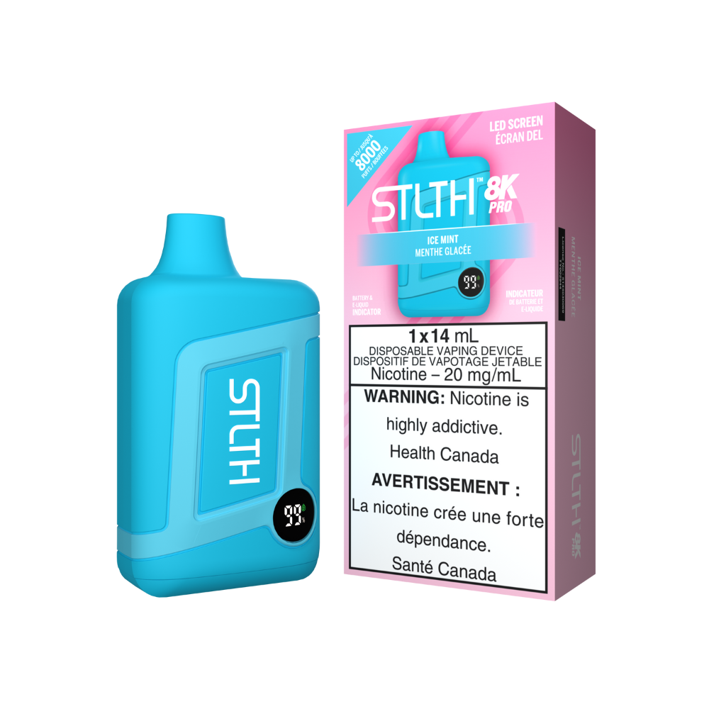 STLTH 8k Pro Disposable Vape - 8000 Puffs - 14ml