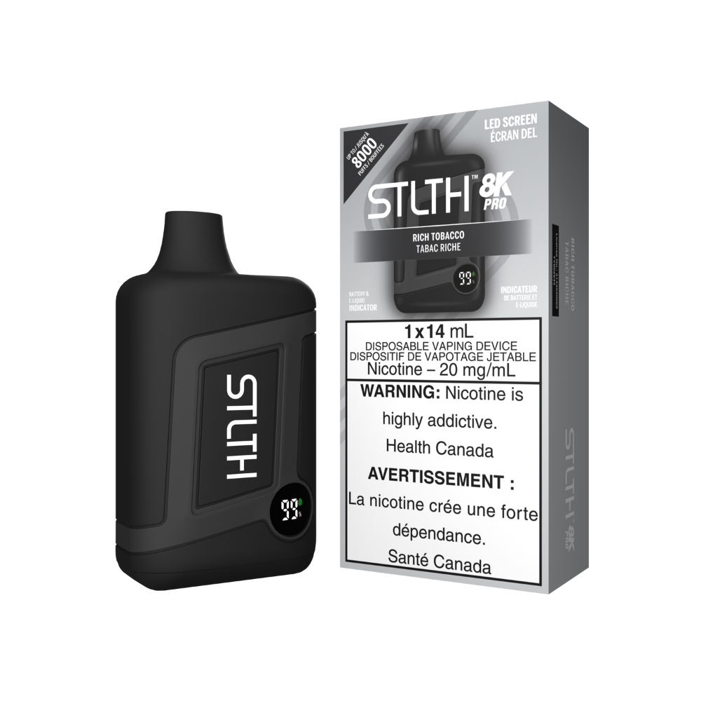 STLTH 8k Pro Disposable Vape - 8000 Puffs - 14ml