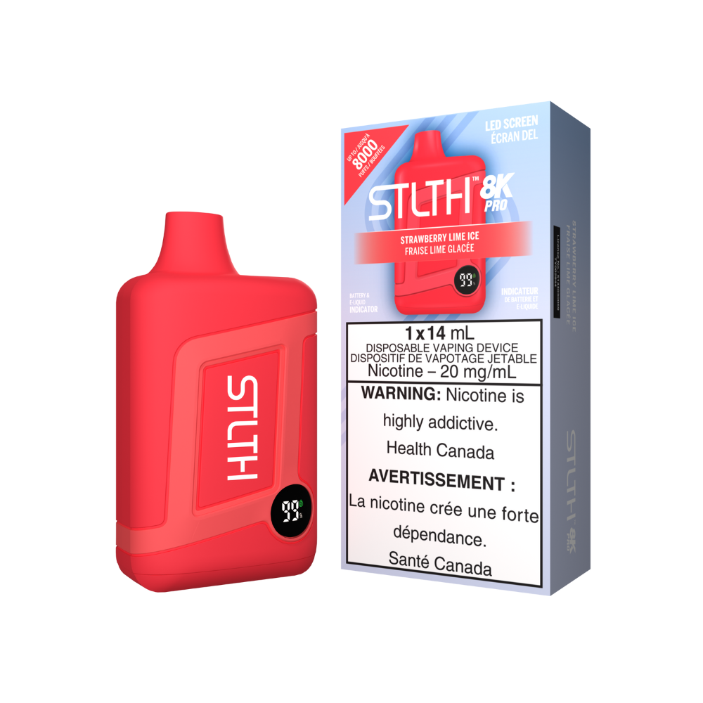 STLTH 8k Pro Disposable Vape - 8000 Puffs - 14ml