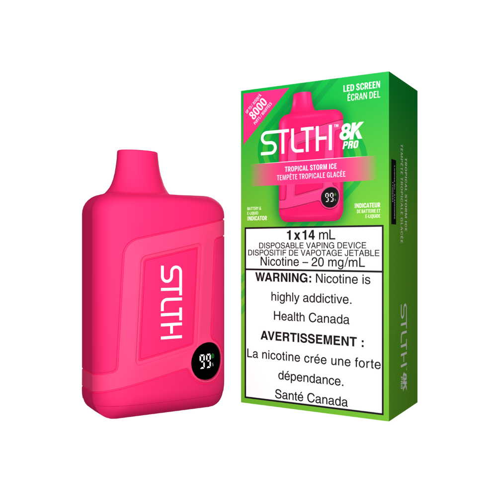 STLTH 8k Pro Disposable Vape - 8000 Puffs - 14ml