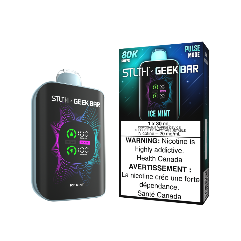 STLTH x Geek Bar Disposable Vape - 80K Puffs - 30ml