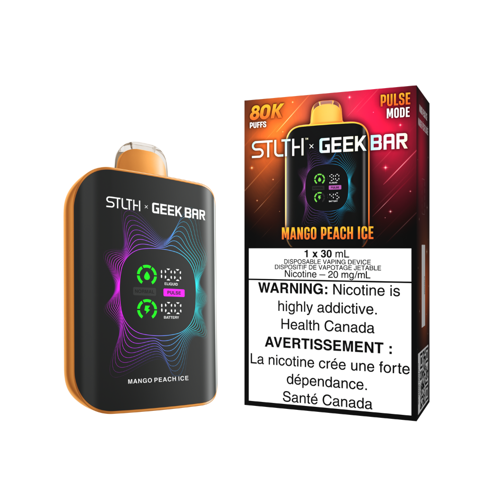 STLTH x Geek Bar Disposable Vape - 80K Puffs - 30ml