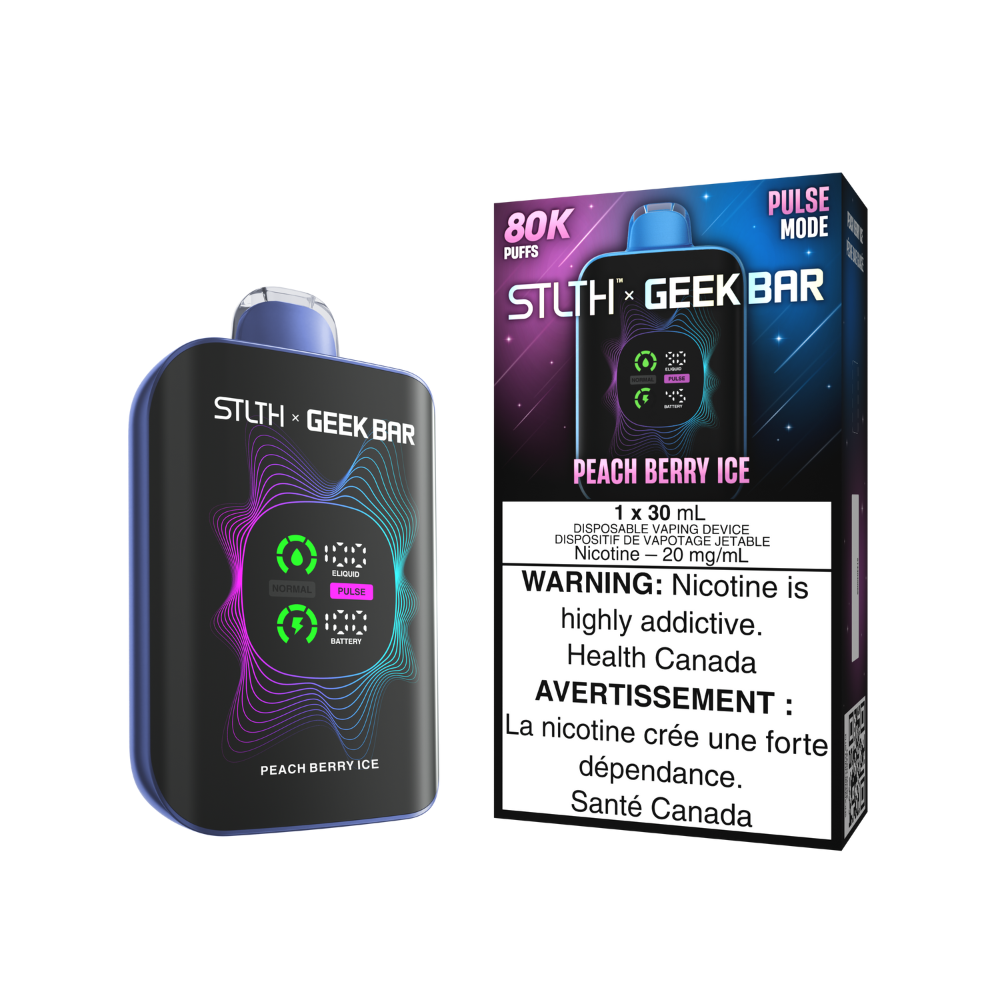 STLTH x Geek Bar Disposable Vape - 80K Puffs - 30ml