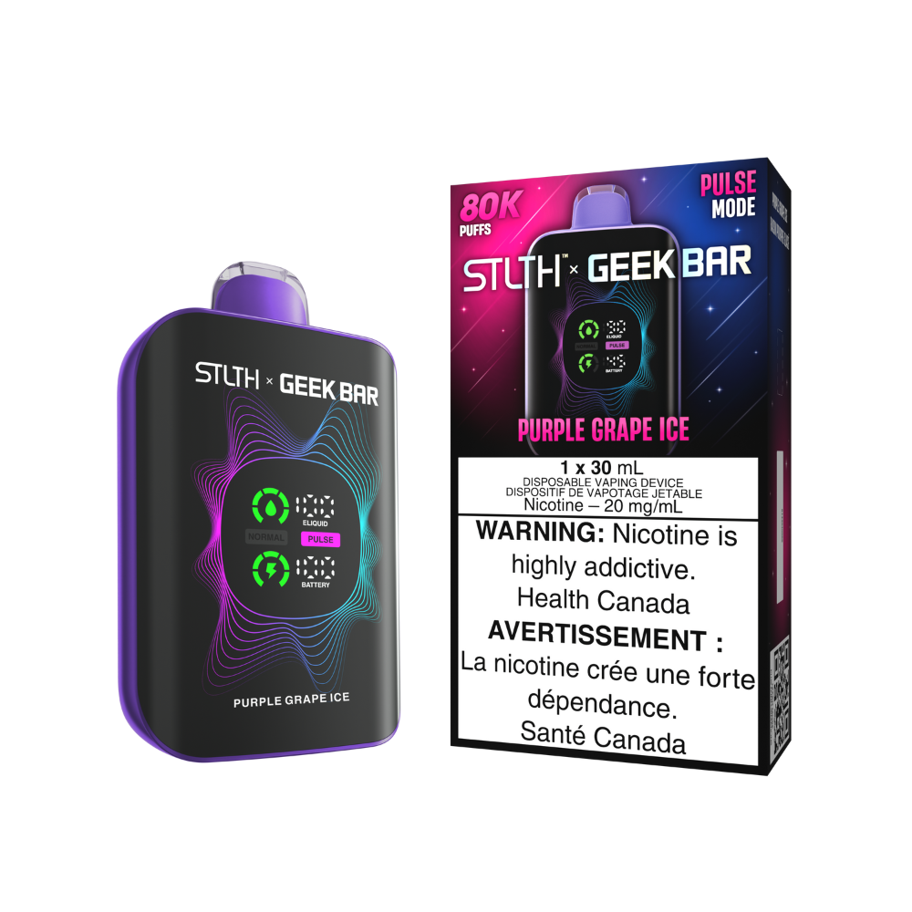 STLTH x Geek Bar Disposable Vape - 80K Puffs - 30ml