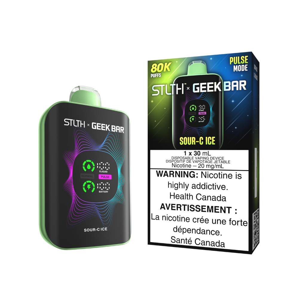 STLTH x Geek Bar Disposable Vape - 80K Puffs - 30ml