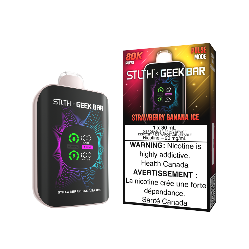 STLTH x Geek Bar Disposable Vape - 80K Puffs - 30ml