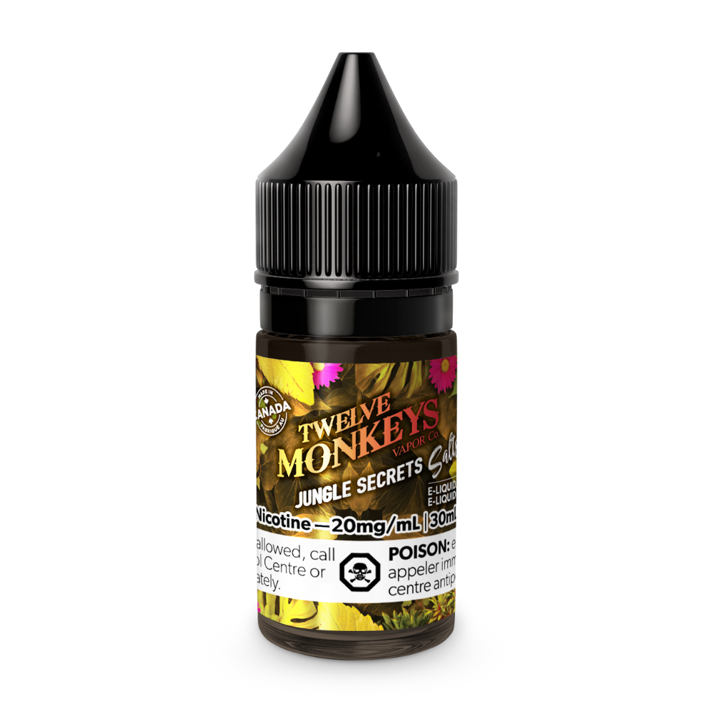 Twelve Monkeys Vape Juice Nic Salts 30mL