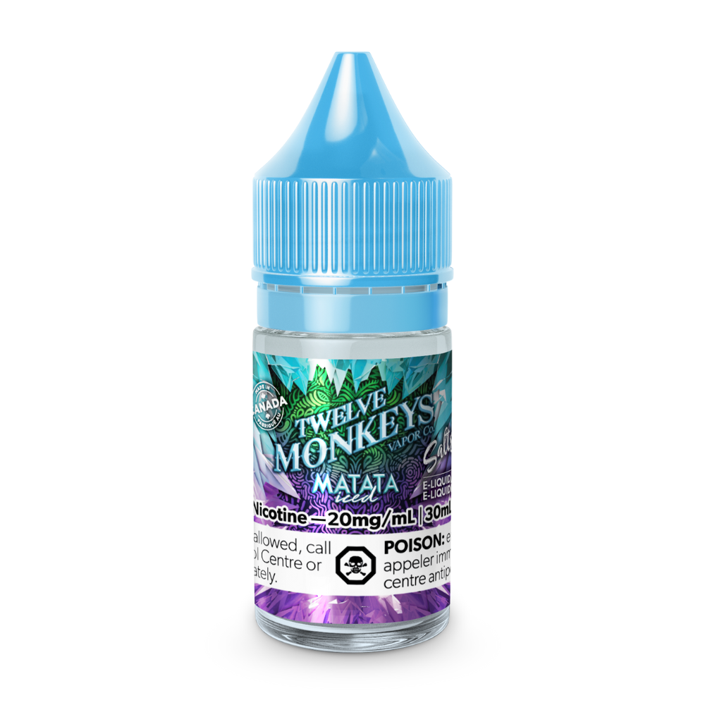 Twelve Monkeys Vape Juice Nic Salts 30mL
