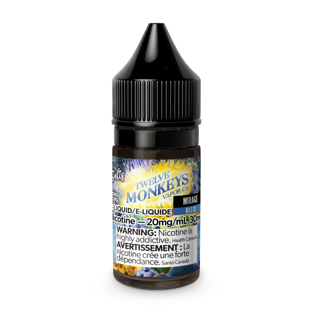 Twelve Monkeys Vape Juice Nic Salts 30mL
