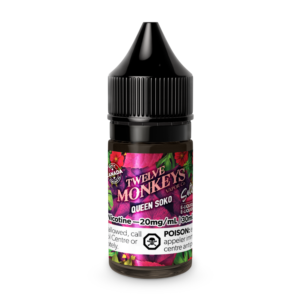 Twelve Monkeys Vape Juice Nic Salts 30mL