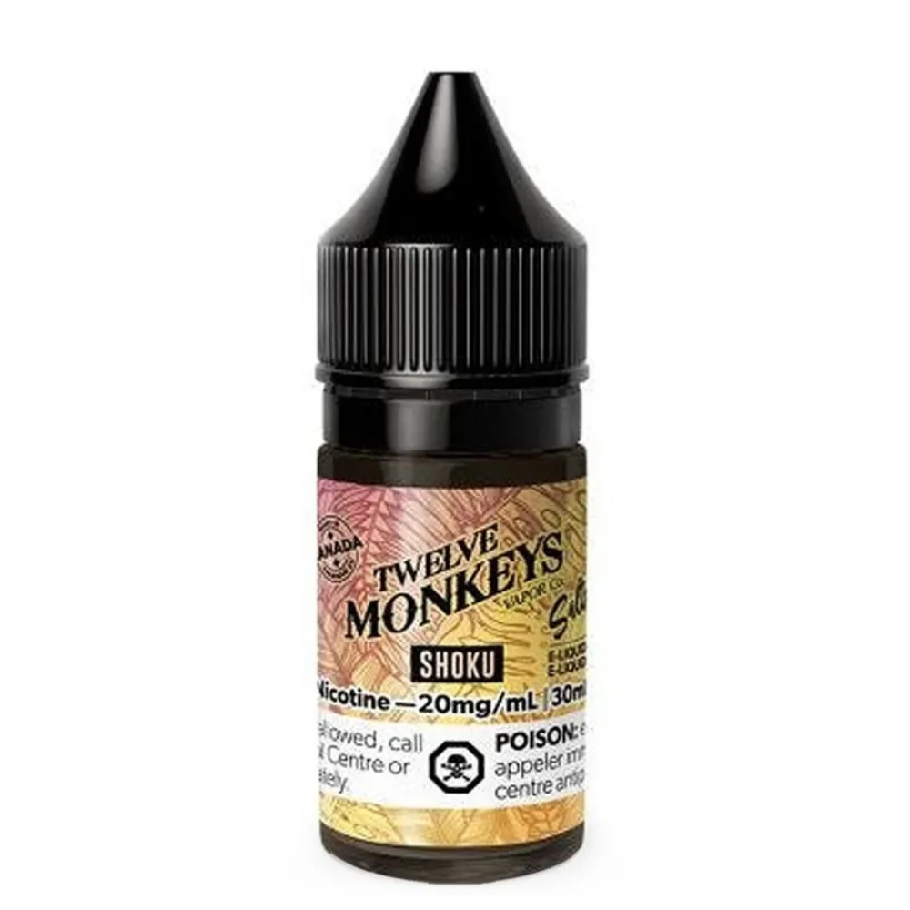 Twelve Monkeys Vape Juice Nic Salts 30mL